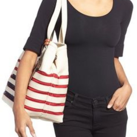 Marc By Marc Jacobs Handbags - MARC JACOBS ST TROPEZ LARGE CANVAS TOTE, ECRU, NWT